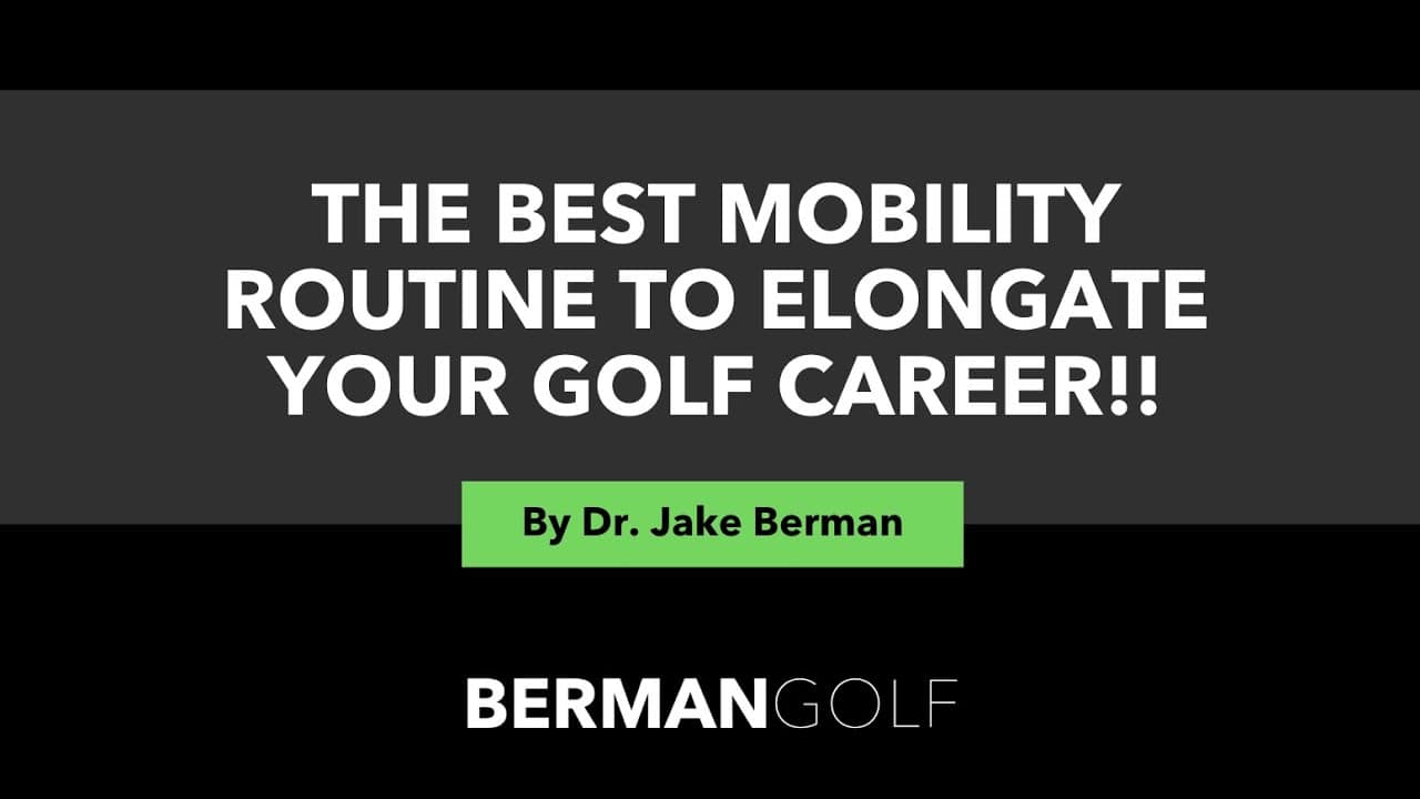The Super Easy Mobility Routine That Elongates Your Golf Career (Two Moves, Two Minutes)